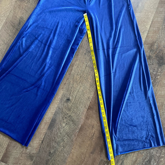 Women Zenana Pants Size S Blue - Picture 7 of 9